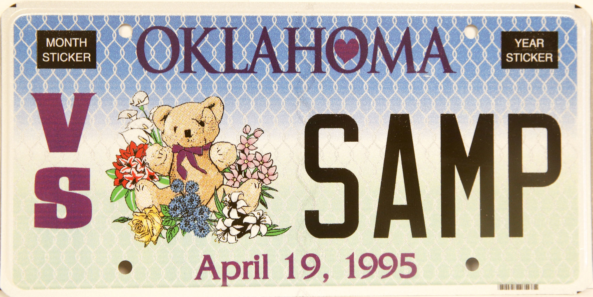 Oklahoma license plates